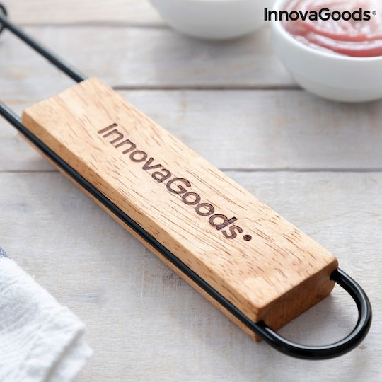 InnovaGoods Двойна Метална Скара за Печене Незалепваща за Колбаси 51брx8брсм.