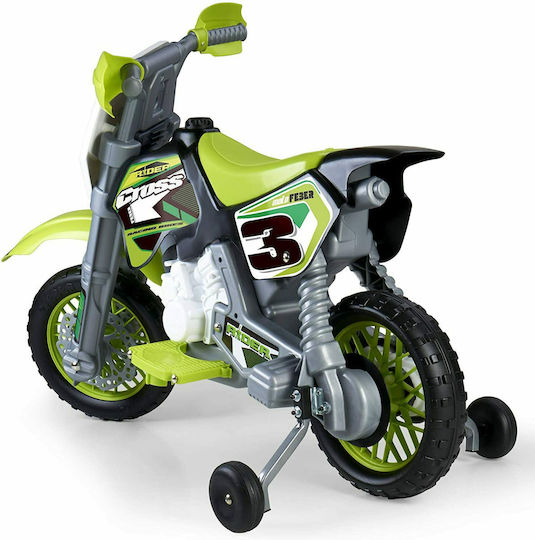 Παιδική Μηχανή Rider Cross Ηλεκτροκίνητη 6 Volt Πράσινη