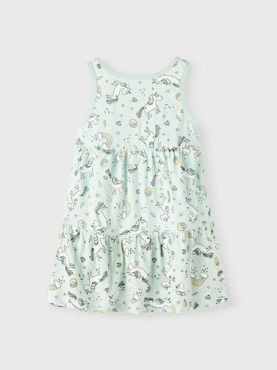 Name It Kids Dress Sleeveless Green