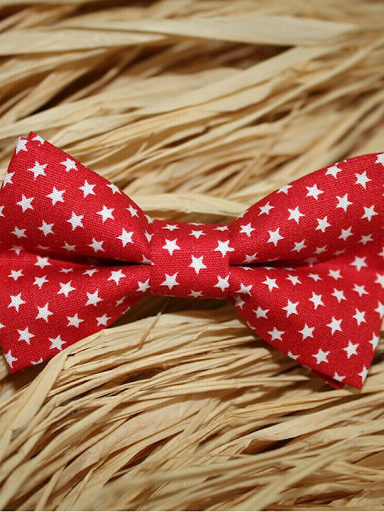 Baby Fabric Bow Tie Red