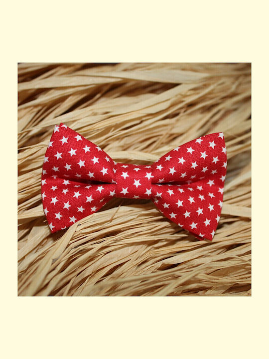 JFashion Baby Fabric Bow Tie Red