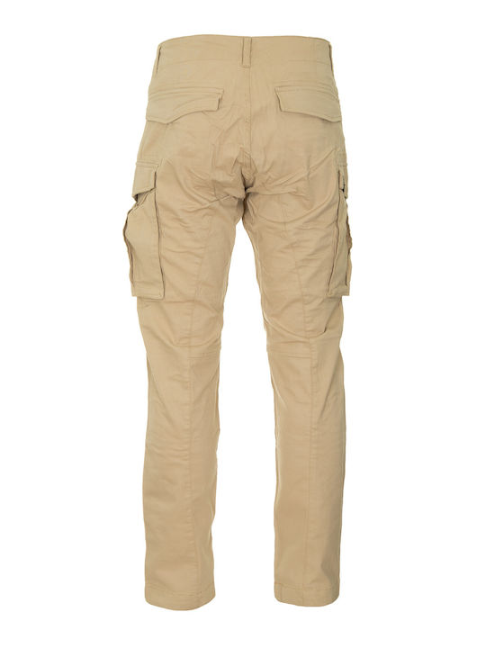 Shaikko Men's Trousers Cargo Beige