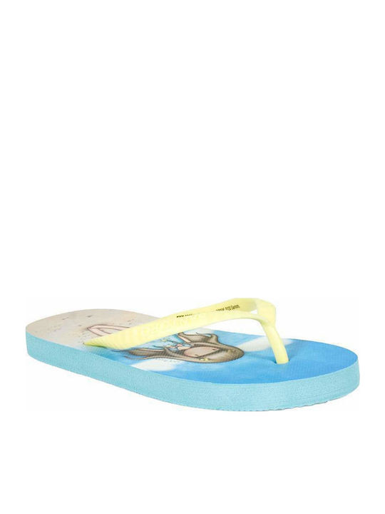 Παιδικές Σαγιονάρες Flip Flops Κίτρινες London