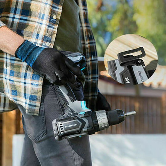 Cecotec CecoRaptor Perfect Impact Drill 4020 Ultra Percussive Drill Driver Battery Solo Brushless 20V