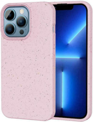 Hurtel Eco Synthetic Back Cover Pink (iPhone 13 Pro Max)