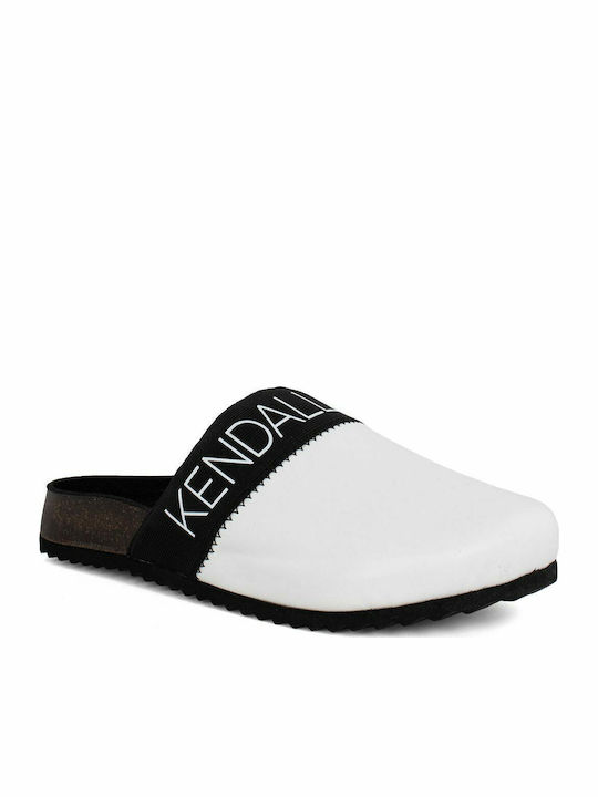 Kendall + Kylie Brezler Slippers White