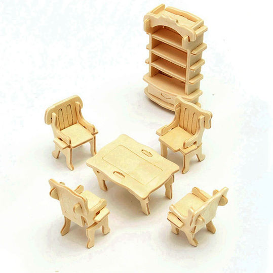 Kruzzel DIY Wooden Furniture For Dollhouse Furniture for Dollhouse