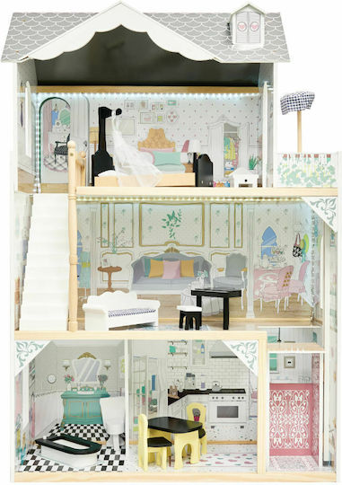 Wooden Dollhouse KX6487