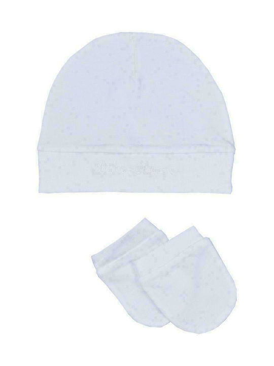 Baby Oliver Kids Gloves MIttens for Newborn White 1pcs