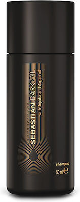 Sebastian Professional Dark Oil Shampoos Smoothing for Dry Hair 50ml