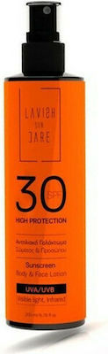 Lavish Care Sunscreen Lotion Crema protectie solara Loțiune pentru Corp SPF30 în Spray 200ml