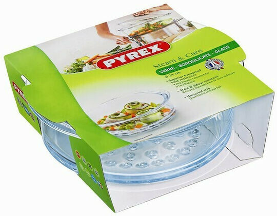Pyrex Кръгла Огнеупорно Съд за Тарт Стъкло 20x20см 1бр