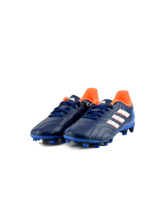 Adidas Παιδικά Ποδοσφαιρικά Παπούτσια Copa με Τάπες Μπλε
