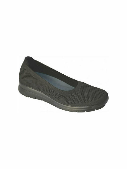 Fly Flot Damen Ballerinas in Schwarz Farbe