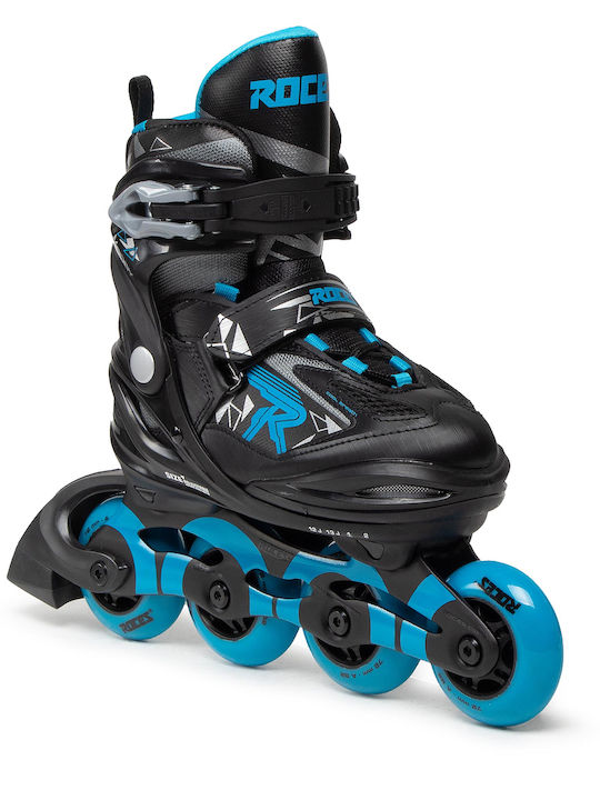Roces Moody Boy Tif Inline Αυξομειούμενα Rollers Μαύρα Παιδικά
