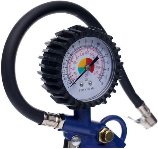 Tagred Air Pressure Gauge with Tyre Inflator Pistol 16bar TA101