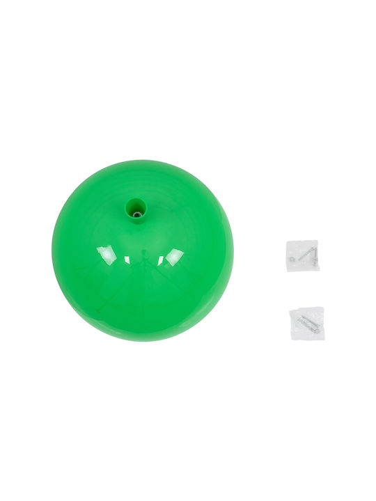 GloboStar Kids Plastic Single Ceiling Light E27 Balloon Green 30x33cm