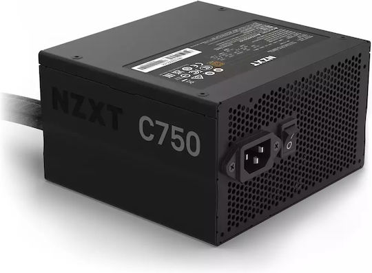 NZXT C750 750W Schwarz Computer-Netzteil Semi-Modular 80 Plus Bronze