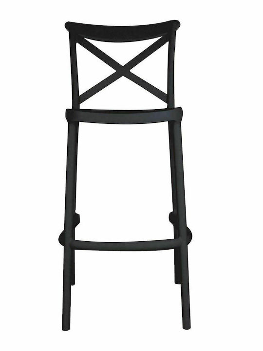 Gartenhocker aus Polypropylen Destiny Anthrazit 53x45x107cm Gartenhocker aus Polypropylen Destiny Anthrazit 53x45x107cm