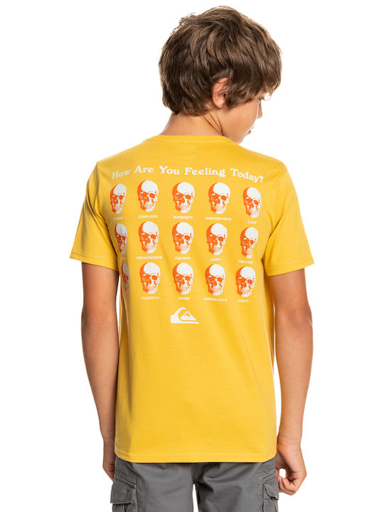 Kids' T-shirt Yellow How Are You Feeling