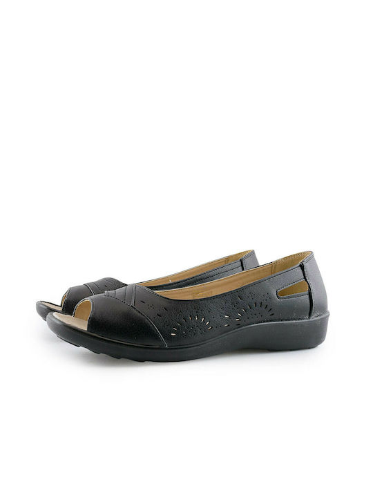 Mara Antrin Mocasini pentru femei - Slip On BLACK