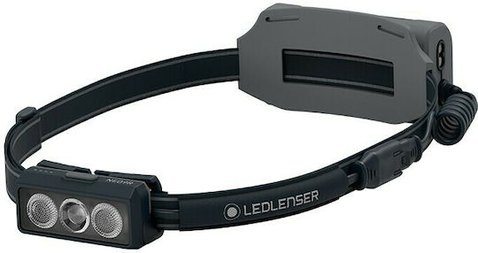 LedLenser Wiederaufladbar Stirnlampe LED IP54 mit maximaler Helligkeit 1200lm Neo9R Schwarz