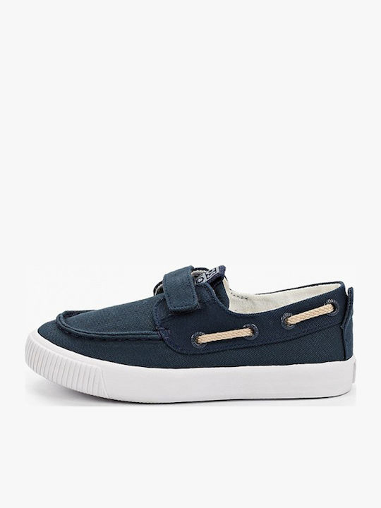 Kinder-Mokassins Marineblau