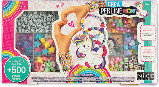 Nice Schmuck Set mit Perlen Einhorn für Kinder 6+ Jahre+ Jahre