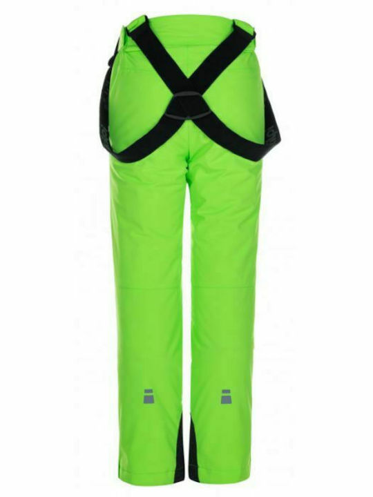 Kilpi Methone LJ0002KI-GRN Pantaloni de schi și snowboard pentru copii Ski & Snowboard Verde