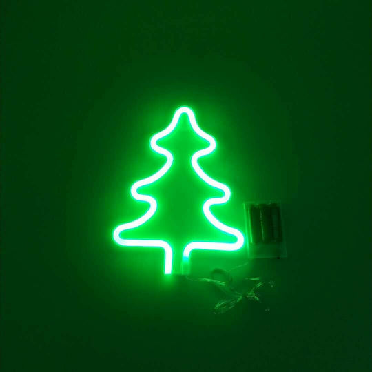 Christmas Decorative Illuminated Tree Light Tube Battery