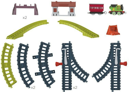 Fisher Price Thomas & Friends Favorite Routes Set with Train for 3+ years+ Years (Various Designs) 1pc