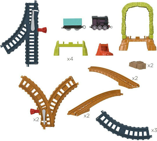 Fisher Price Thomas & Friends Favorite Routes Set with Train for 3+ years+ Years (Various Designs) 1pc