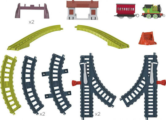 Fisher Price Thomas & Friends Favorite Routes Set with Train for 3+ years+ Years (Various Designs) 1pc