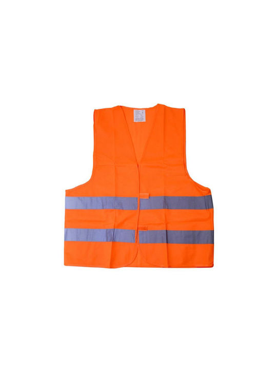 Compass Men's Safety Vest with Reflective Film Orange Compass Men's Safety Vest with Reflective Film Orange