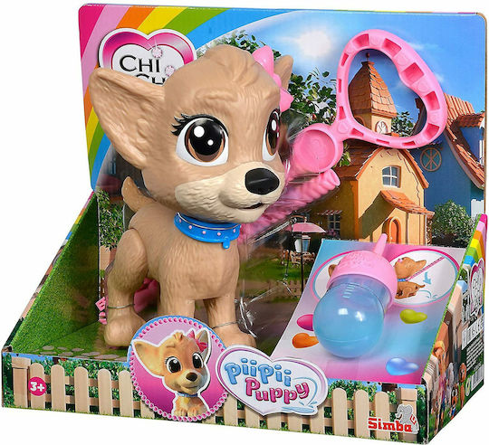 Simba Chi Chi Love Pii Pii Puppy Robi Pee Elektronisches Robotik-Spiel für 3+ Jahre