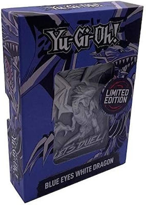 FaNaTtik Yu-Gi-Oh! - Blue Eyes White Dragon Silver Plated Card Yu-Gi-Oh! O bucată FNTK-KON-YGO28