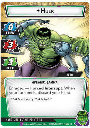 Fantasy Flight Marvel Champions LCG: Hulk