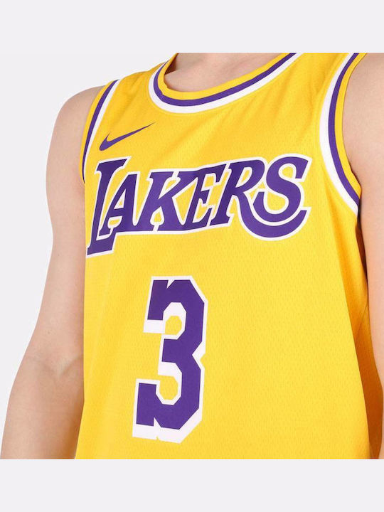 Anthony Davis Lakers Icon Edition 2020 Men's Basketball Jersey Sports Fan