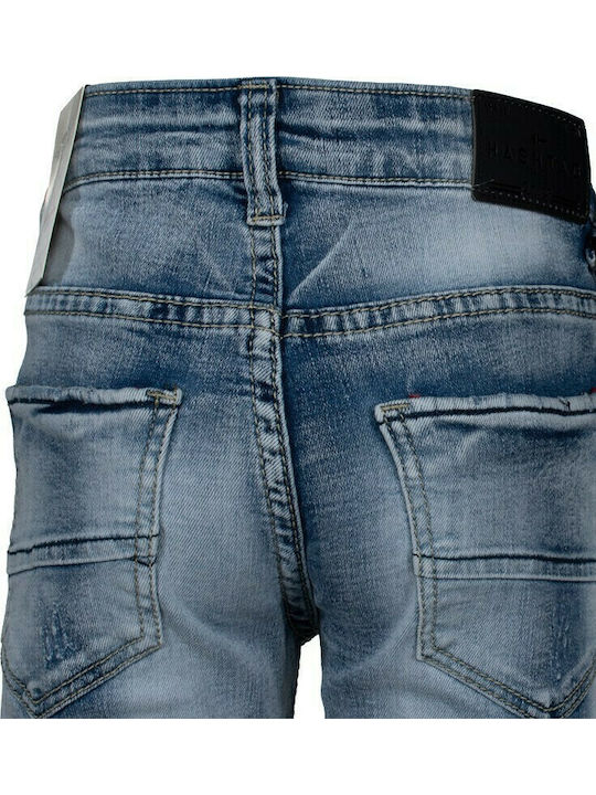 Kinder Schlaghose Jeans Blau
