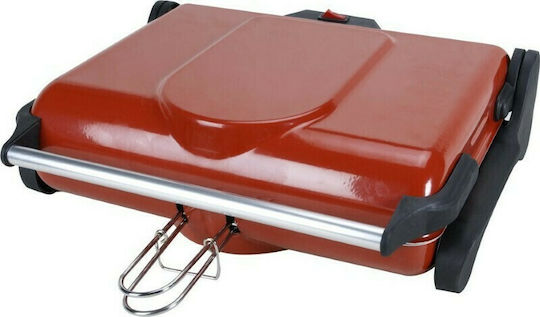 Ankor Tabletop Electric Grill Aluminium Grill 1200W with Lid 34cmx25cmcm