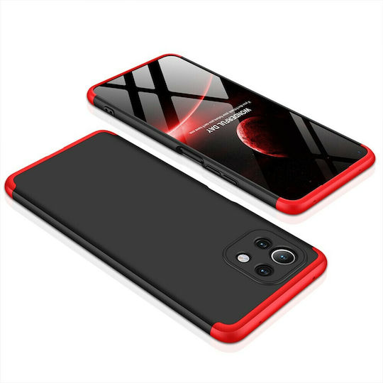 GKK 360 Plastic Black/Red (Xiaomi Mi 11 Lite / 11 Lite 5G / 11 Lite 5G NE)