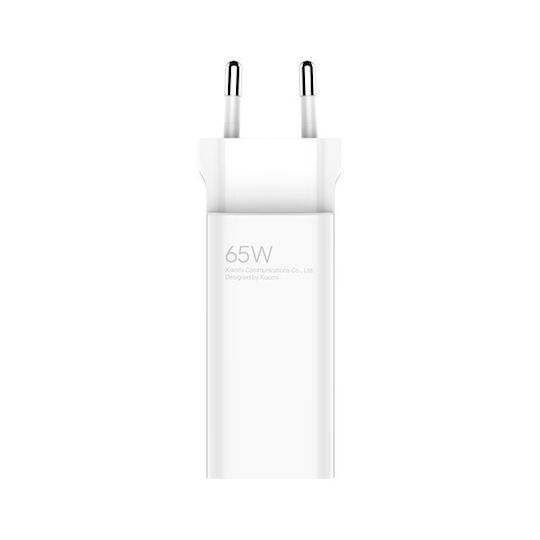 Xiaomi Charger GaN with USB-A Port and USB-C Port and Cable USB-C - USB-C 65W Power Delivery Whites (GaN BHR5515GL)