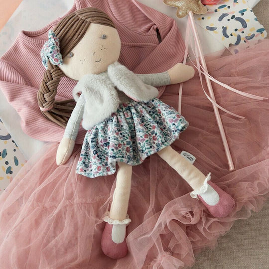 Mamas & Papas Βρεφικό Παιχνίδι Bella Rag Doll από Ύφασμα για Νεογέννητα