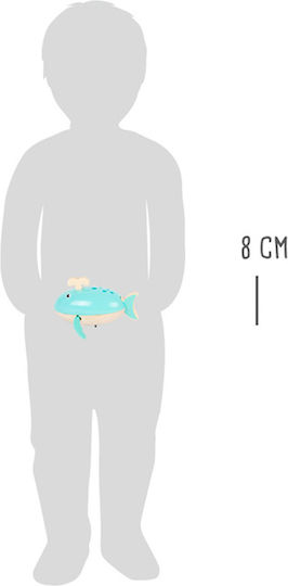 Small Foot Whale Wind-Up Baby Bath Toy for 24+ Months