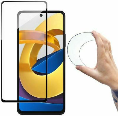 Wozinsky Flexi Nano Full Face Tempered Glass (Poco M4 Pro 5G)