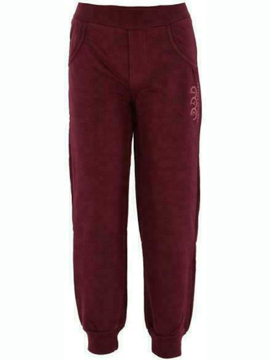 Joyce Kids Sweatpants Burgundy 1pcs