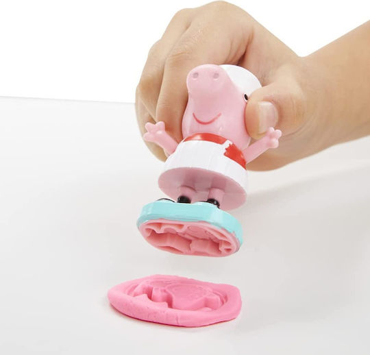 Hasbro Play-Doh Plasticine - Peppa's Ice Cream Playset Game for Ages 3+, 5 Pieces