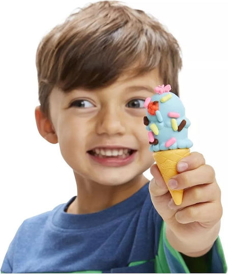 Hasbro Play-Doh Plasticine - Peppa's Ice Cream Playset Game for Ages 3+, 5 Pieces