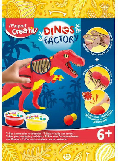 Maped Plasticine - Game T-Rex for 6+ Years 907210