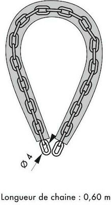 Thirard Loops 90cm Motorcycle Anti-Theft Chain